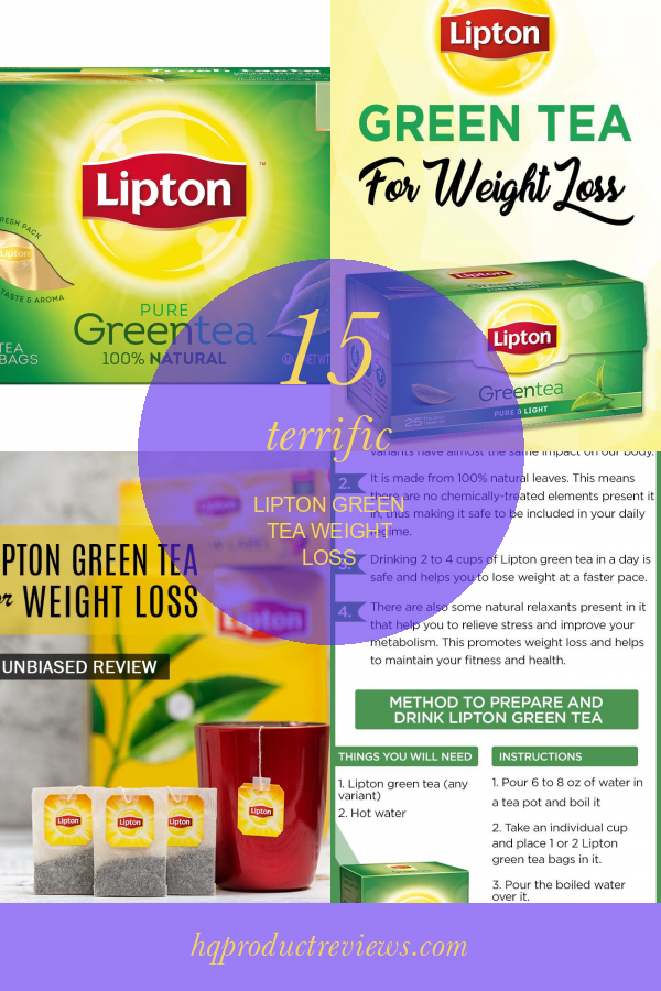 15 Terrific Lipton Green Tea Weight Loss Best Product Reviews